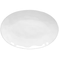 Costa Nova 16" Oval Platter LIVIA COLLECTION White