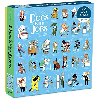 GALISON Puzzle DOGS WITH JOBS