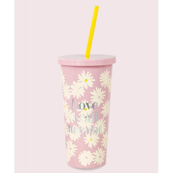 Kate Spade Insulated Tumbler LOVE IS ALL AROUND 25% off