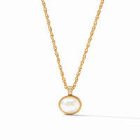 Julie Vos Antonia Solitaire Necklace