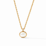 Julie Vos Antonia Solitaire Necklace